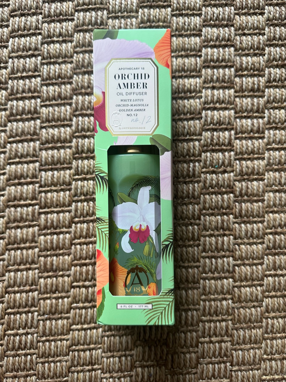 Anthropologie Orchid Amber Scented Oil Diffuser